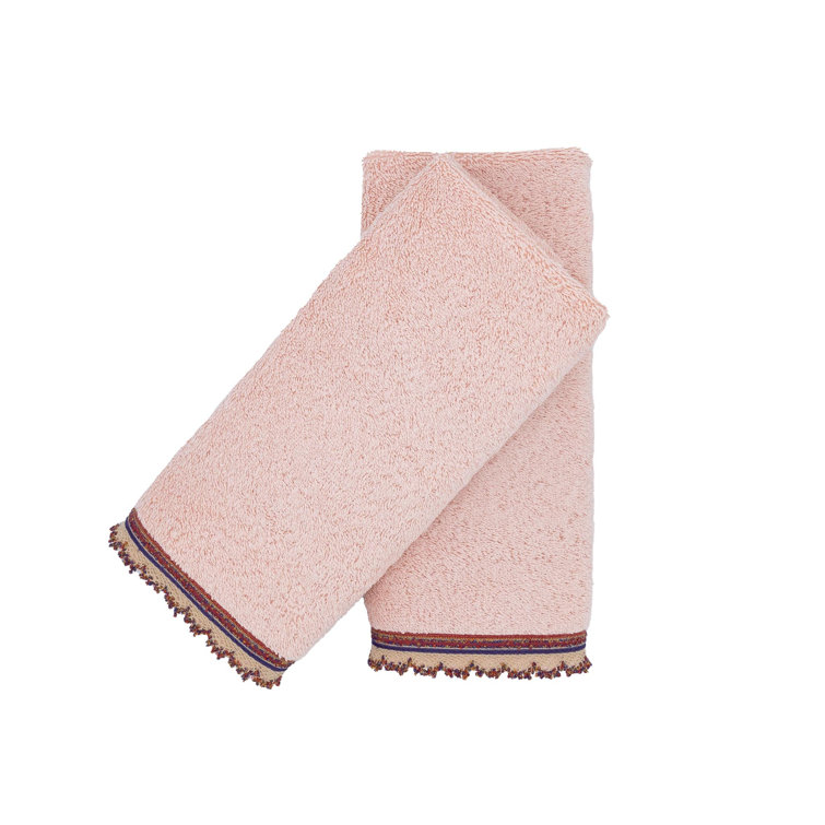 Latitude Run® 2 Piece Turkish Cotton Fingertip Towel Set Wayfair